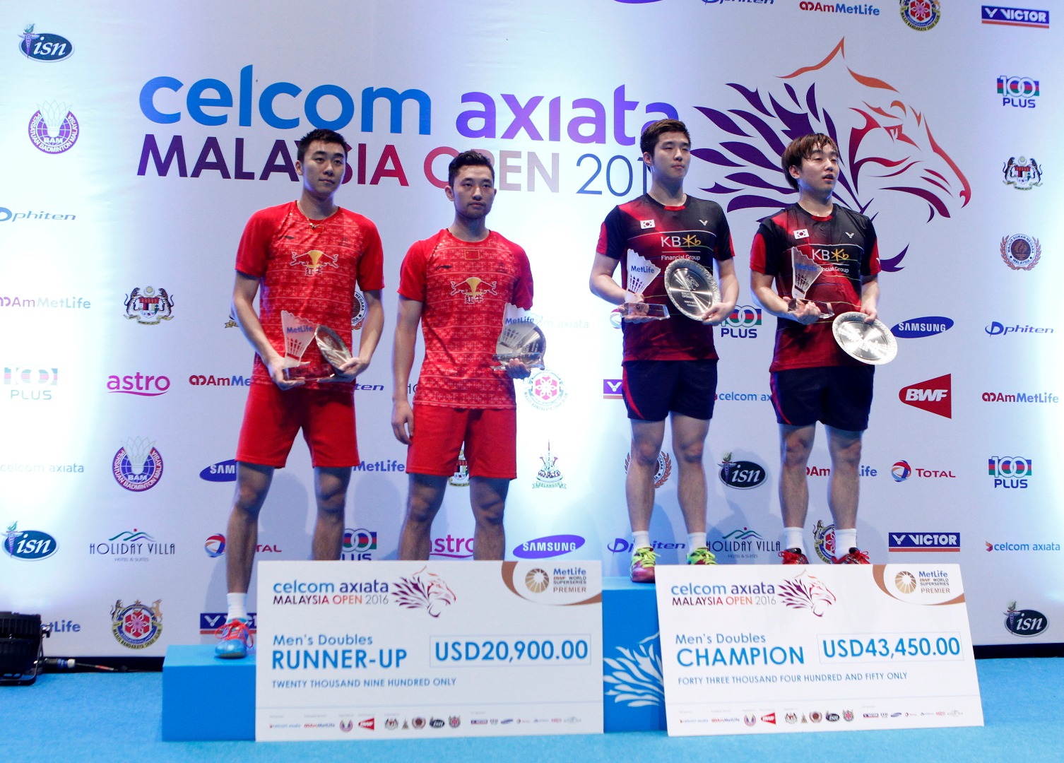 bwf malaysia open 2016 results
