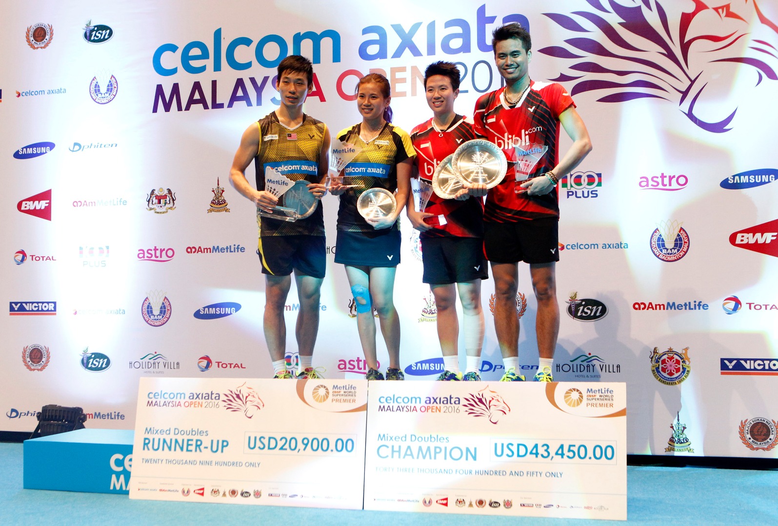 bwf malaysia open 2016 results